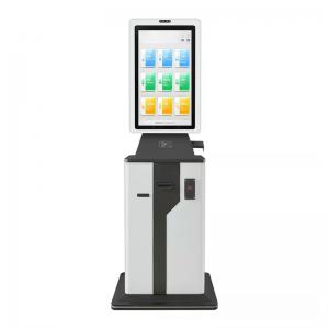 China Hotel Customer Self Service Vending Kiosk Contactless Car Washing System Pos Payment System on sale