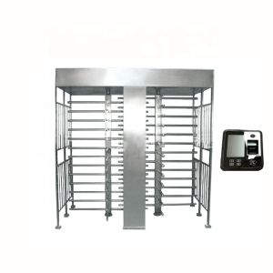 304SS Full Height Turnstile Gate Automatic Turnstile Gates With Pedestrian