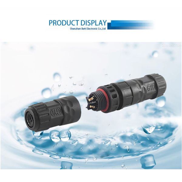 GYD-BETT K19 Multicore Circular Aviation Metal Hose Plug Socket Waterproof Solder Wire Cable Connector