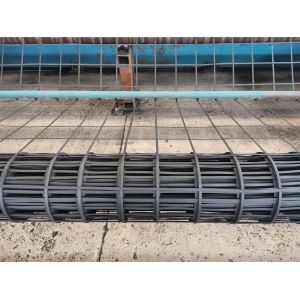 Steel Plastic Geogrid for Durable Embankments Construction Access Roads