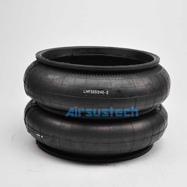 Quality LHF320/240-2 Air Spring 2 Convoluted Rubber Air Bellows For Sanitary Isolation Washer wholesale