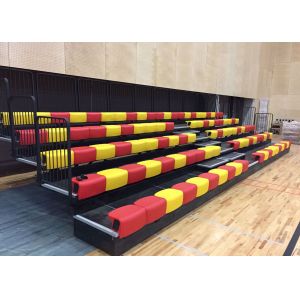 Cheap Mental Platform Telescopic Seating Systems For Polymer Bench Low Maintenance for sale