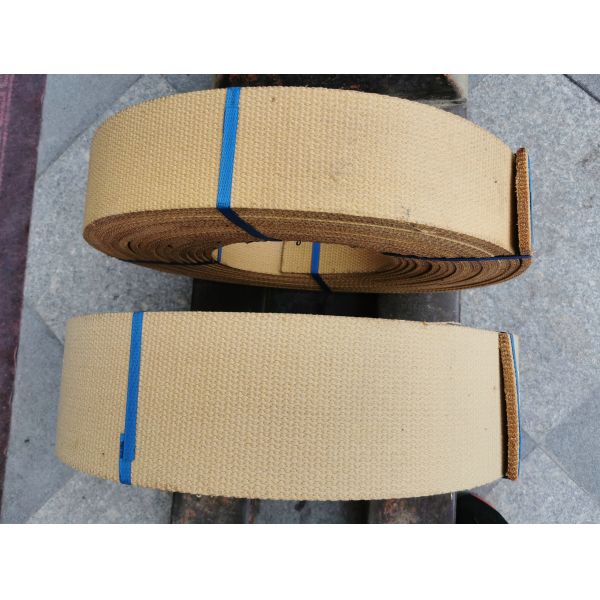 Quality Brown 20m Non Asbestos Woven Brake Lining With Resin wholesale