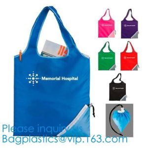 Professional Factory Supply Polyester Foldable Shopping Bag foldable trolley shopping bag,Reusable Polyester Folding Sho