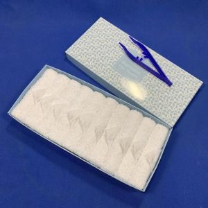 Cheap J/C White rolled cotton airline towel in box for sale