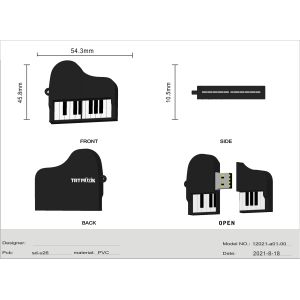 China Help Customer Open Mold Very Fast Open Mold Pvc Cartoon Usb on sale