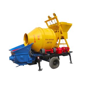 Cement machinery electric engine lightweight foam mobile portable concrete mixer