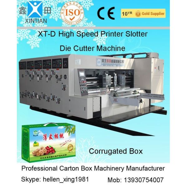 Quality High Precision Printing Carton Making Machine With Remote Computer Diagnosis System wholesale