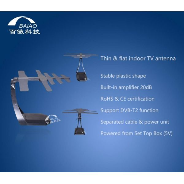 Yagi Outdoor 1080P ATSC / DVB-T / DVB-T2 ISDB-T Digital TV Antenna