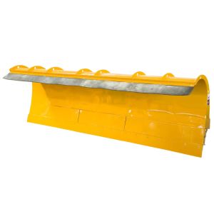 BM18140 Steel Structure Rubber Blade Plate Snow Plower Blade On Wheel Loader