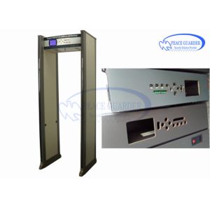 Audible Alarming Door Frame Metal Detector 45 Zones With Directional Counter