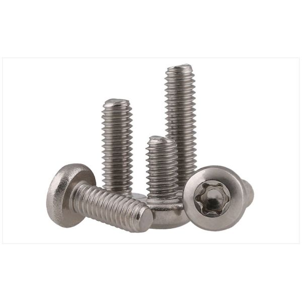 18-8 Stainless Steel Tamper Proof Torx Screws M3 With Right Hand Thread Direction