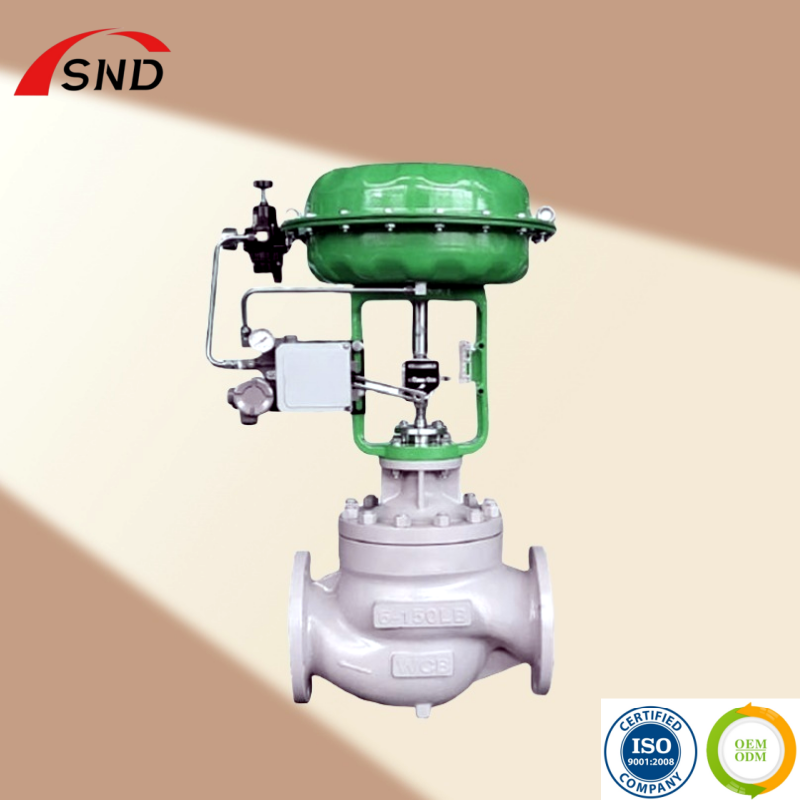 Soft Seal Single Seat DN100 Control Valve PN16 Industrial Fluid Control Valve