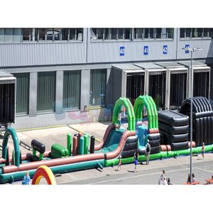13.2X4.7X3M Inflatables Obstacle Course Kids Slide Bounce House