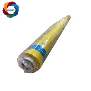 Yellow Min 20N Polyester Mesh Cloth 50m Length Printing Bolting Silk Screen