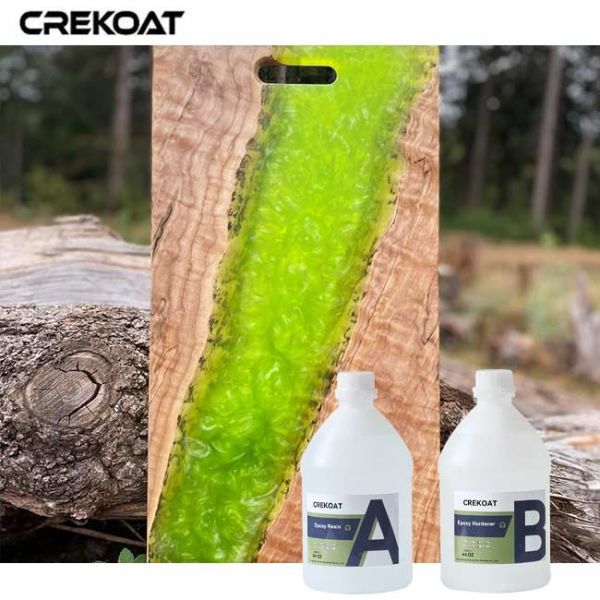 High Gloss Finish UV Stable Resin Formulated Pourable Resin Table Top For