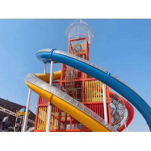 Large Play Structures Slides Playground Set Equipment community Parks
