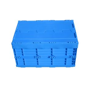 plastic collapsible warehouse fruit picking crate foldable feature plastic crate