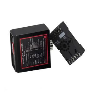 PD132 220V 110V 24V Vehicle Loop Detector with 20kHz to 170kHz Frequency Range