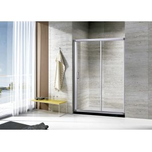 Sliding Door Bathroom Shower Enclosure , Rectangular Frameless Shower Room
