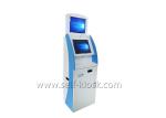 Self Service Bitcoin ATM Machine With Barcode Scanner And Bill Validator