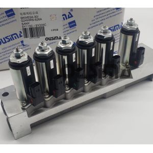 Cheap Electrical Part Solenoid Valve Group 6KWE5A-30 G24WRS-626A For SANY Excavator for sale