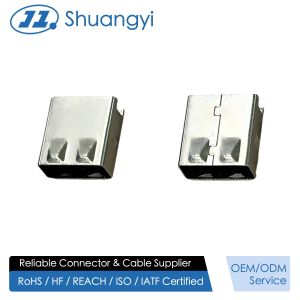 Cheap USB 2.0 AM Male Connector Three-Piece Front Shell Assembly | Pin Wire Cable Electrical Electronic Terminal Connector for Customization &amp; Power for sale