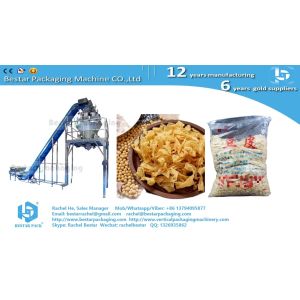 How to pack big pouch 1-5kg with auto weighing