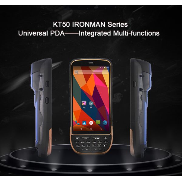 Quality Android Thermal Printer Handheld UHF RFID Reader Rear Camera 8MP Android 6.0 wholesale