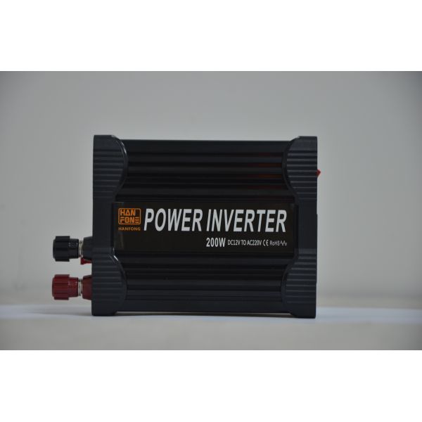200Watt Car Power Inverter DC 12V to 120V AC Inverter Charger with USB Charger Adapter