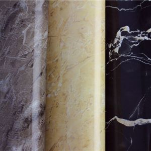 China Marble Effect Self Adhesive PVC Wallpaper For Bathroom 0.1mm-0.15mm Thickness on sale