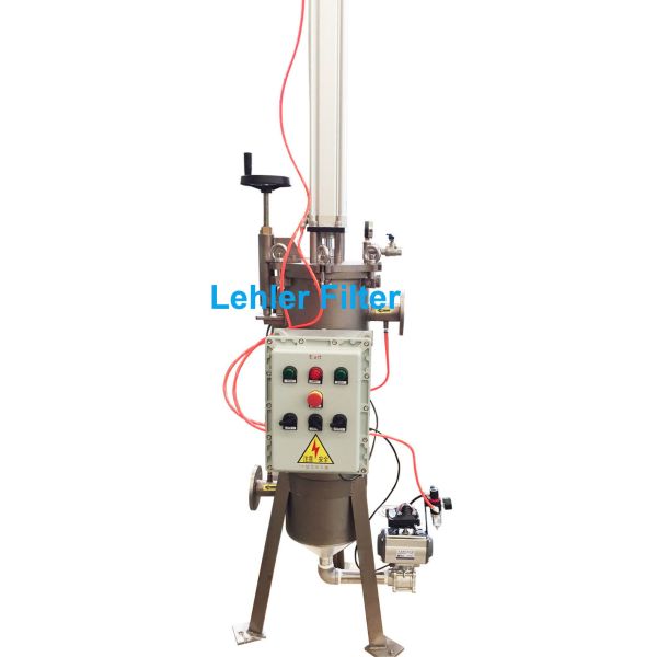 Customizable Pneumatic Air Cylinder Pushing Automatic Self Cleaning Filters For