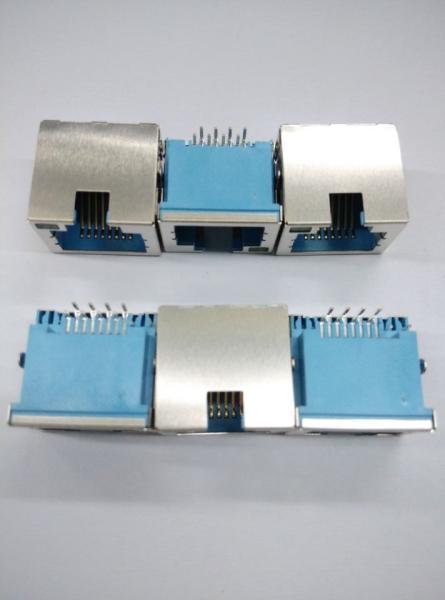 Quality 8P8C Rj45 Data Jack Telephone Modular Jack Sinking RJ45 With LED Shield wholesale