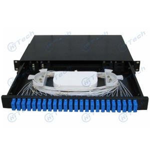 Draw Type Fiber Optic Patch Panel SC Duplex Dimension 430 × 300 × 1U MM