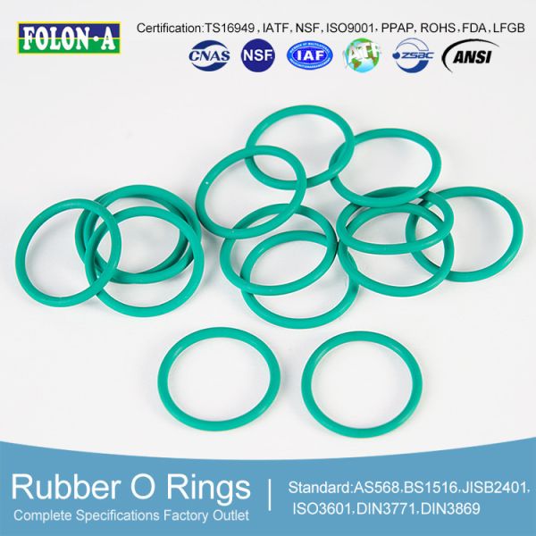 80 Hardness DIN 3869 Profile Rings for Pressure Systems -30.C To 100.C