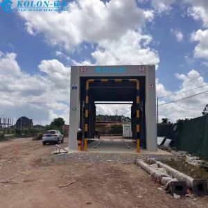 Kolon 67kw Bus Washer Machine With Safety Stop Button And Max Washing Speed 7