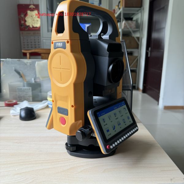 Lightweight Liquid Tilt Sensor Total Station with Long Non Prism Range and Data