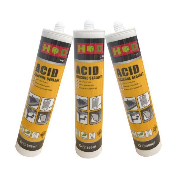 Quality Quick-drying Acid Glass Adhesive Large Aquariums Transparent Sealant Waterproof wholesale