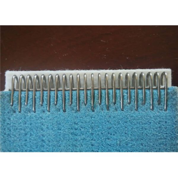 High Speed 10mm Corrugator Needle Belt Heat Resistance With Hiden Seam