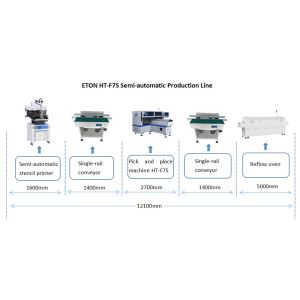 34 Heads Panel Light SMT Pick and Place Machine for Group Picking and Group
