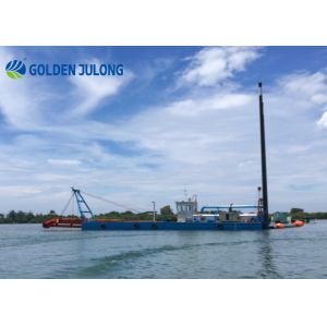 18 m Dredging Depth JLCSD650 Cutter Suction Dredger Mud Dredger With Sharp