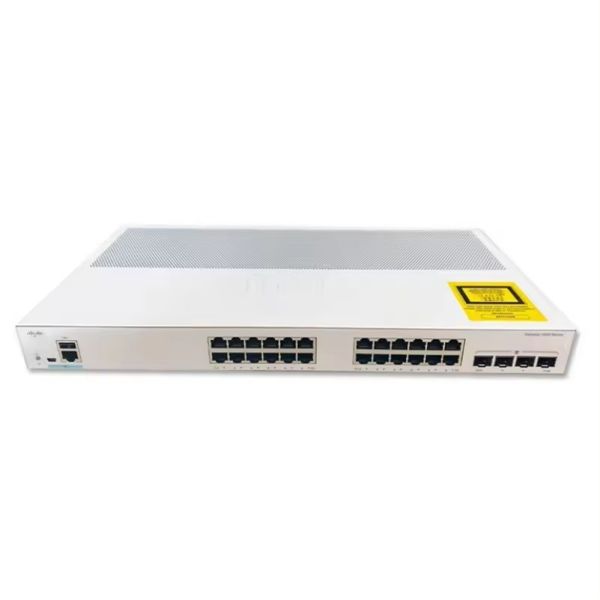 Powerful 24 Port PoE Ethernet Network Switch C1000-24FP-4G-L with 256 MB Flash