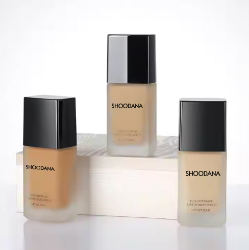 Vegan Full Coverage Liquid Foundation Private Label Waterproof Mineral Makeup