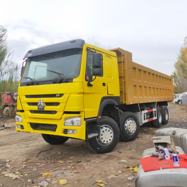 Quality LHD Used Dump Truck Tipper Sinotruk Howo 371 375hp wholesale