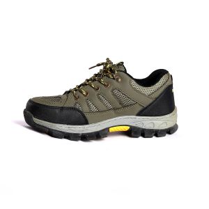 China Puncture Resistant Shock Absorption Toe Lace Up Low Cut Safety Shoes on sale