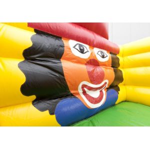 Single Lane Super Clown Inflatable Slide 6.3m Height With Logo Printing