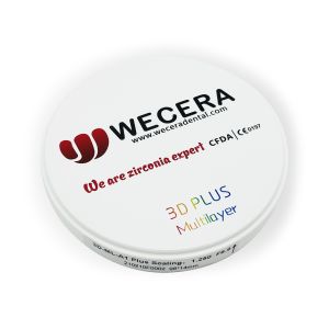 1050Mpa Strength Pre Shaded Zirconia Blocks