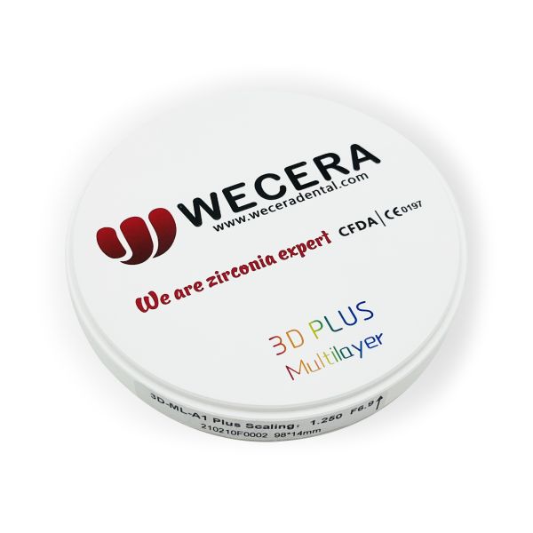 3D Multilayer Zirconia 11 Gradients High Temperature Sintering at 1500C