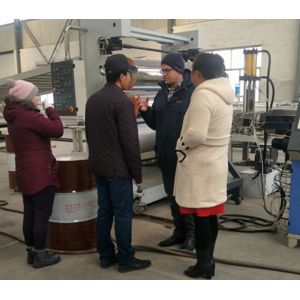 Automatic Plastic Profile Extrusion Line , PVC PP PE Plastic Profile and Plate