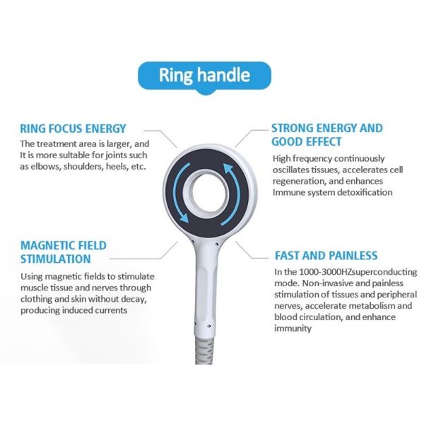 Physiotherapy Electromagnetic Therapy Machine Air Cooling Pain Relief Treatment Device